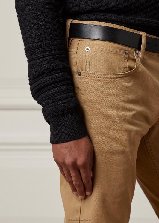 Ralph Lauren mehed slim fit stretch teksa PR0V53 kaamel