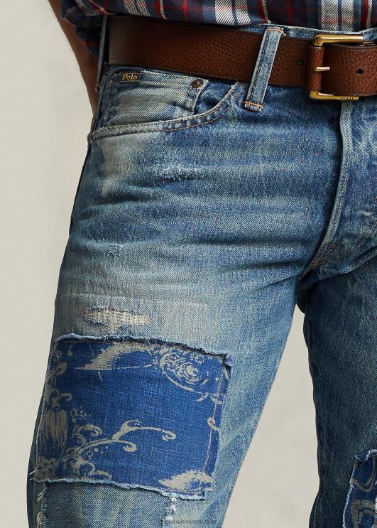 Ralph Lauren mehed sullivan slim distressed teksa PR0V1186 cortlind