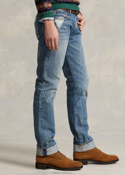 Ralph Lauren mehed varic slim sirge distressed teksa PR0V135 buckbrooke