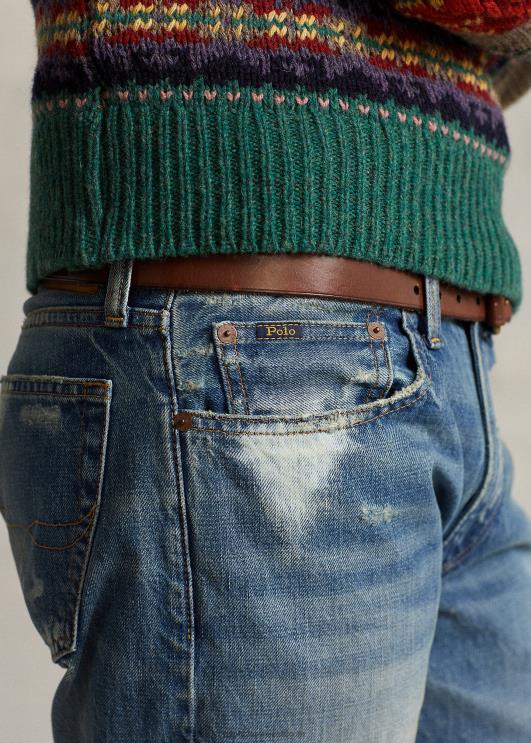 Ralph Lauren mehed varic slim sirge distressed teksa PR0V135 buckbrooke