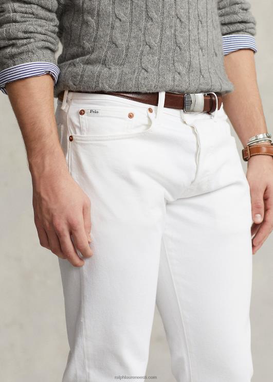 Ralph Lauren mehed varic slim sirge teksa PR0V759 dover stretch valge