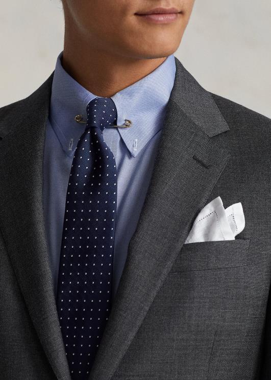 Ralph Lauren mehed polo villane hainahast ülikond PR0V1312 keskmine hall multi