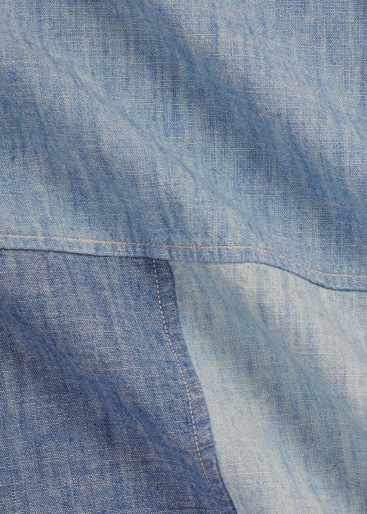 Ralph Lauren mehed Klassikaline lapitööga chambray särk PR0V957 indigo