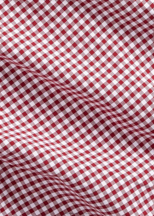 Ralph Lauren mehed Klassikalise sobivusega gingham oxfordi särk PR0V1112 vein/valge