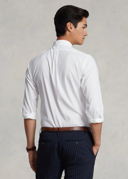 Ralph Lauren mehed Klassikalise sobivusega toimse särk PR0V94 valge