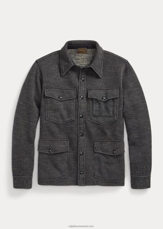 Ralph Lauren mehed žakaarsärk PR0V1781 süsi/koor