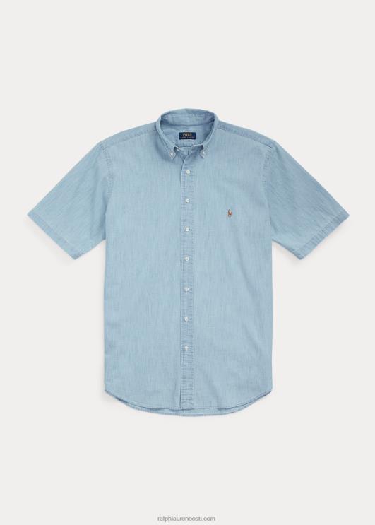 Ralph Lauren mehed chambray särk PR0V1429 kerge indigo