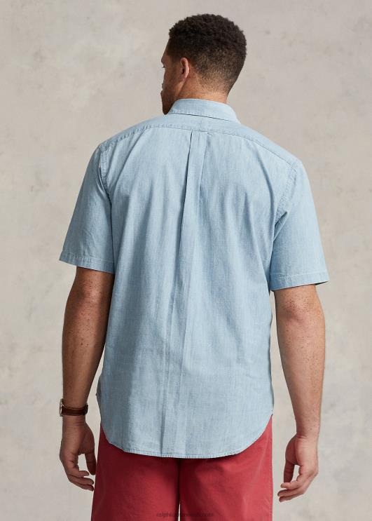 Ralph Lauren mehed chambray särk PR0V1429 kerge indigo