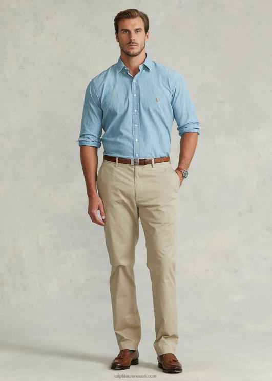 Ralph Lauren mehed chambray särk PR0V1870 kerge indigo