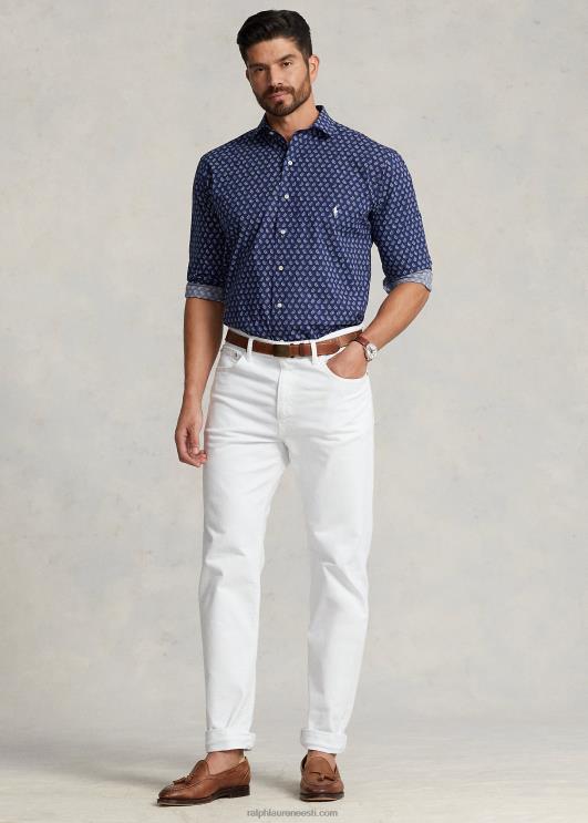 Ralph Lauren mehed foulard veniv popliinsärk PR0V1359 gansett foulard