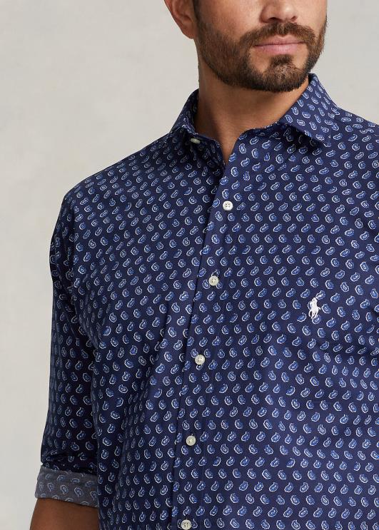 Ralph Lauren mehed foulard veniv popliinsärk PR0V1359 gansett foulard