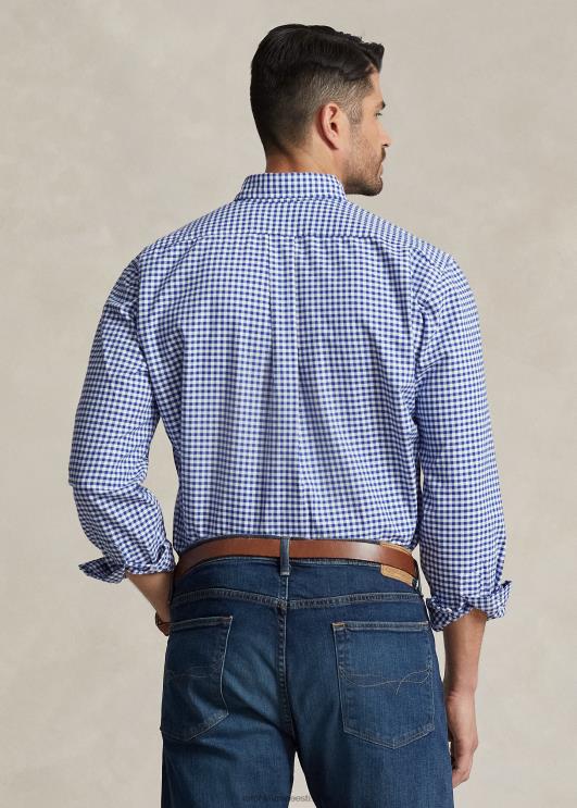 Ralph Lauren mehed gingham oxfordi särk PR0V1839 sinine/valge hõlmik