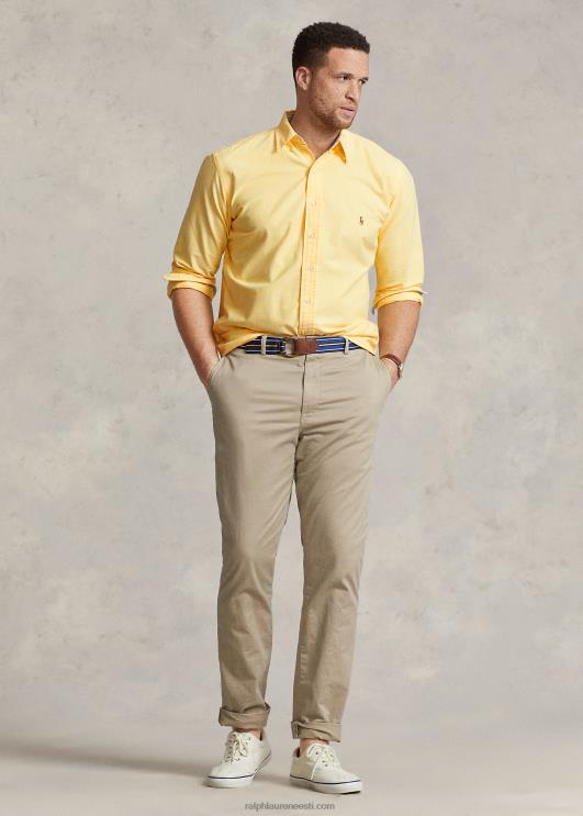 Ralph Lauren mehed ikooniline Oxfordi särk PR0V1438 kollane oxford