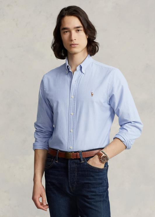 Ralph Lauren mehed ikooniline oxfordi särk – sobib kõigile PR0V8370 sinine