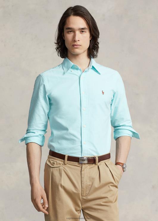Ralph Lauren mehed ikooniline oxfordi särk – sobib kõigile PR0V8371 egeuse sinine