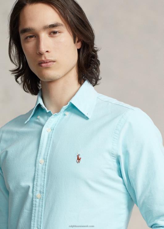Ralph Lauren mehed ikooniline oxfordi särk – sobib kõigile PR0V8371 egeuse sinine