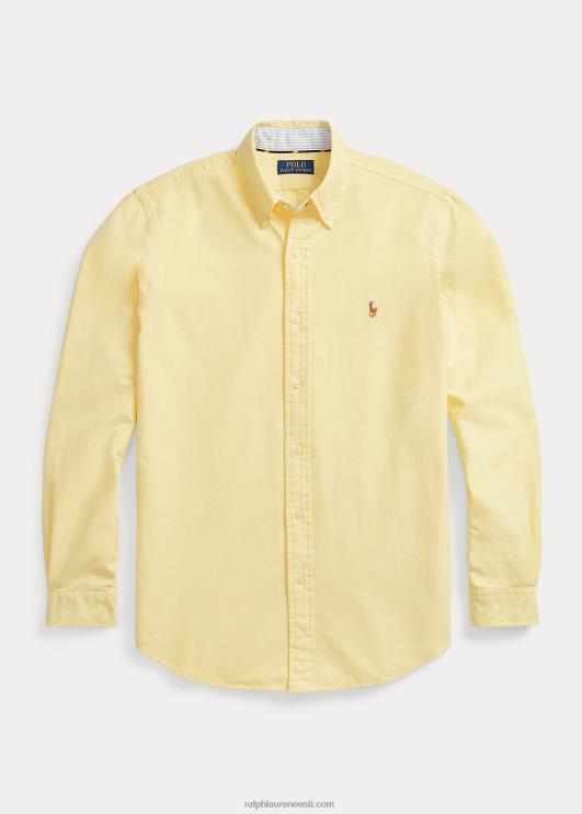 Ralph Lauren mehed ikooniline oxfordi särk – sobib kõigile PR0V8373 kollane oxford