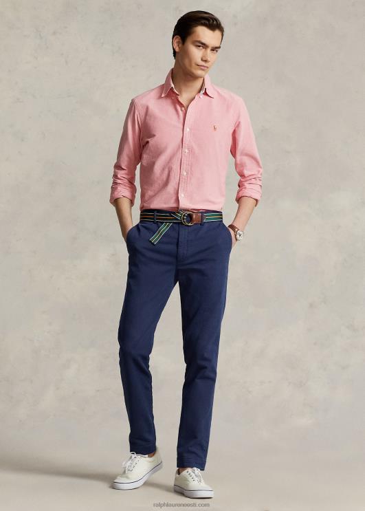 Ralph Lauren mehed ikooniline oxfordi särk – sobib kõigile PR0V8376 päikesetõus punane