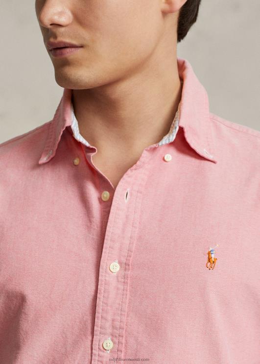 Ralph Lauren mehed ikooniline oxfordi särk – sobib kõigile PR0V8376 päikesetõus punane