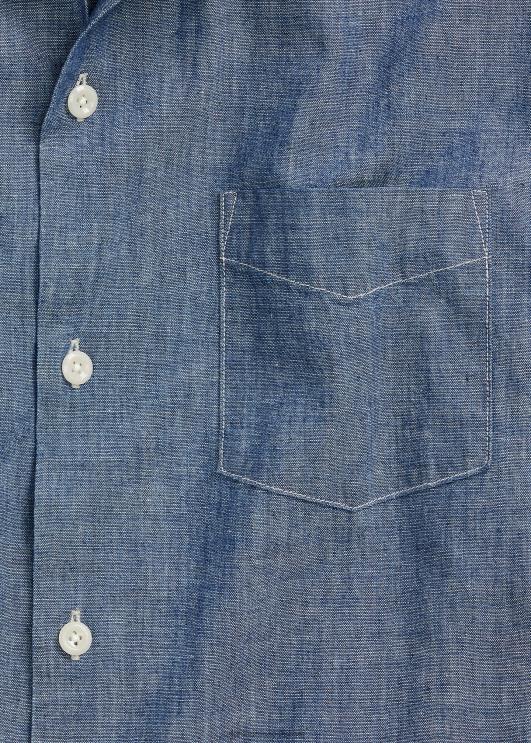 Ralph Lauren mehed indigo chambray laagrisärk PR0V1712 loputada pesu