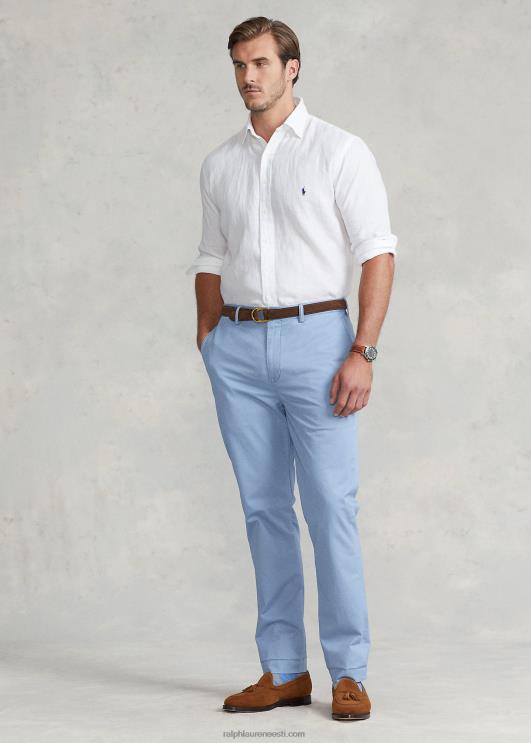 Ralph Lauren mehed kerge linane särk PR0V1550 valge