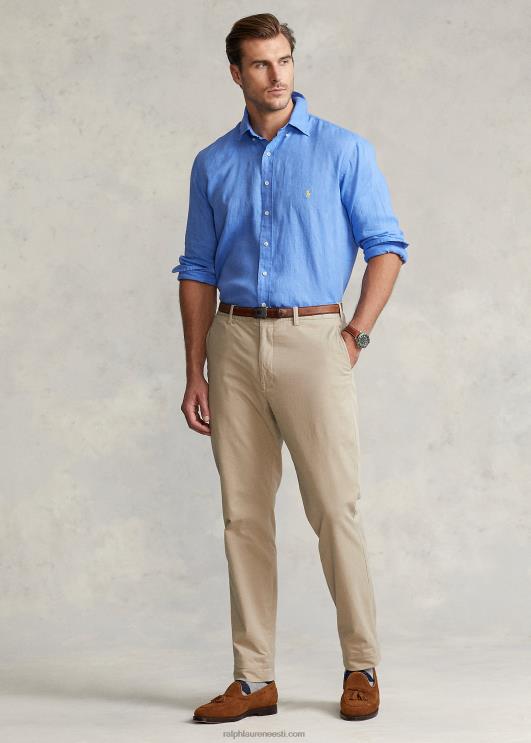 Ralph Lauren mehed kerge linane särk PR0V1553 sadamasaar sinine