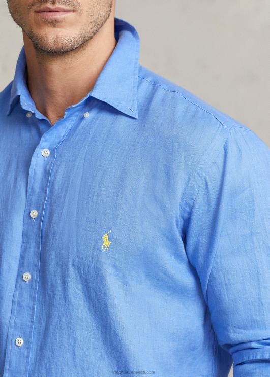 Ralph Lauren mehed kerge linane särk PR0V1553 sadamasaar sinine