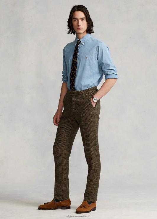 Ralph Lauren mehed klassikaline chambray särk PR0V8424 kerge indigo