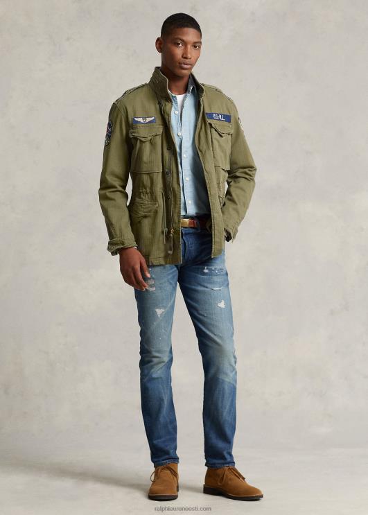 Ralph Lauren mehed klassikaline chambray särk PR0V92 See on indigo