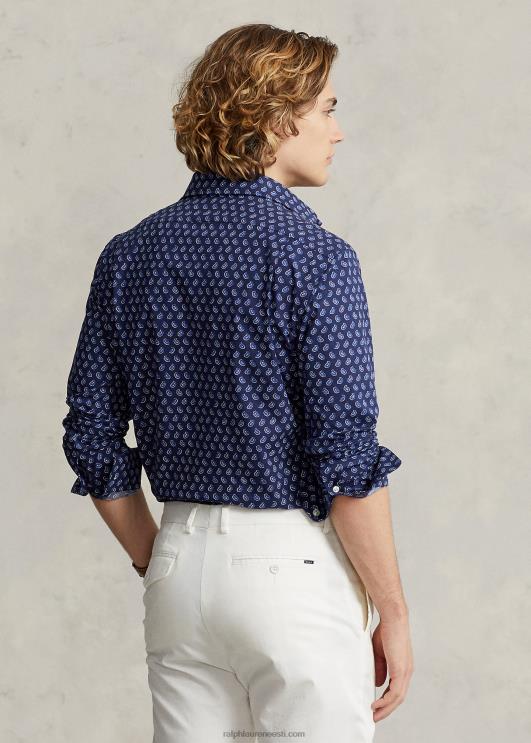 Ralph Lauren mehed klassikaline istuv foulard veniv poplinsärk PR0V1157 gansett foulard