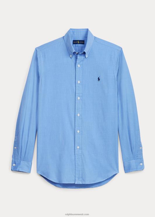 Ralph Lauren mehed klassikaline istuv popliinsärk PR0V8648 sinine