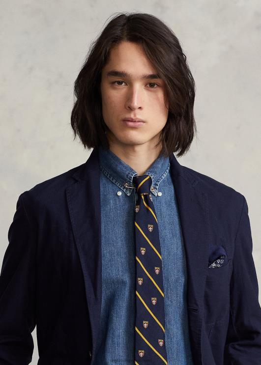 Ralph Lauren mehed klassikaline istuv teksasärk PR0V647 denim