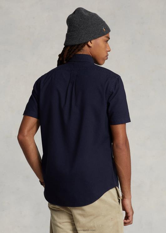 Ralph Lauren mehed klassikaline istuvusega rõivavärviga oxfordi särk PR0V487 rl merevägi