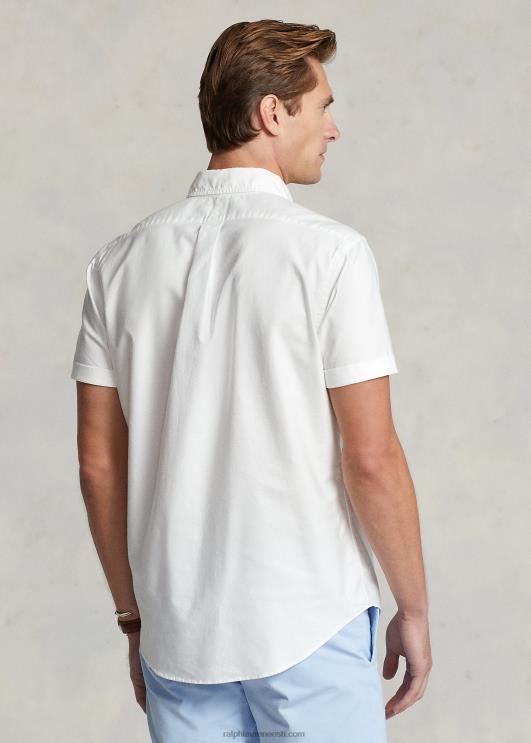 Ralph Lauren mehed klassikaline istuvusega rõivavärviga oxfordi särk PR0V488 valge