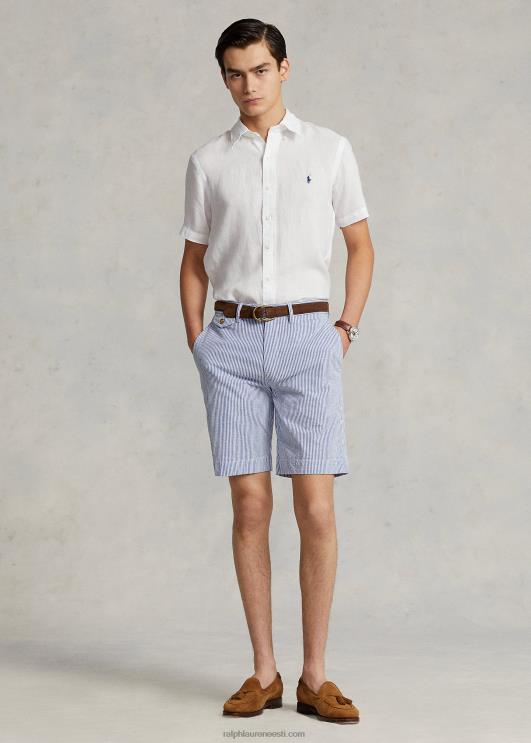 Ralph Lauren mehed klassikaline linane särk PR0V515 valge