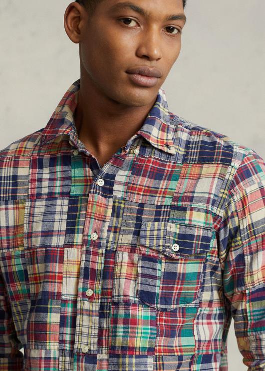 Ralph Lauren mehed klassikaline madrase lapitehnikas särk PR0V8524 madrase lapitöö