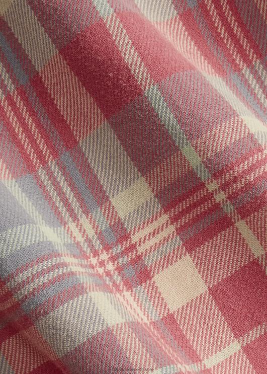 Ralph Lauren mehed klassikaline ruuduline flanellist töösärk PR0V8452 roosa/sinine multi