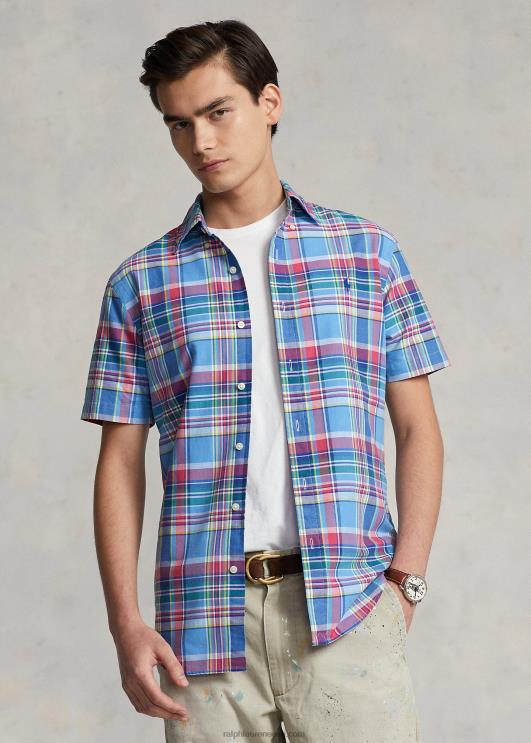 Ralph Lauren mehed klassikaline ruuduline oxfordi särk PR0V1081 sinine/punane multi