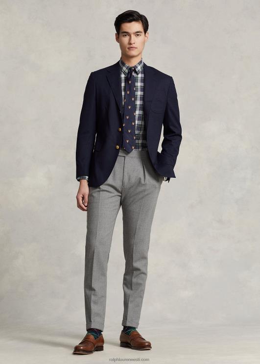 Ralph Lauren mehed klassikaline ruuduline pestud poplinsärk PR0V8594 roheline/kollane multi