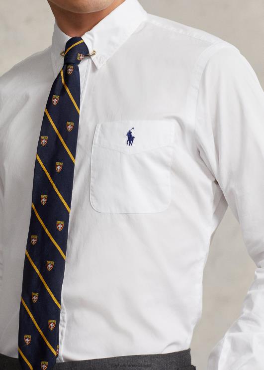 Ralph Lauren mehed klassikaline suleline toimne särk PR0V804 valge