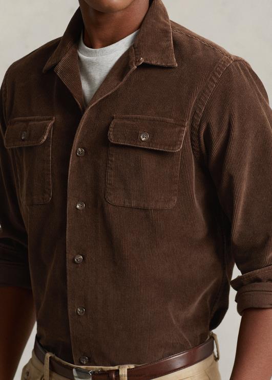 Ralph Lauren mehed klassikaline velvetist laagrisärk PR0V8422 teak