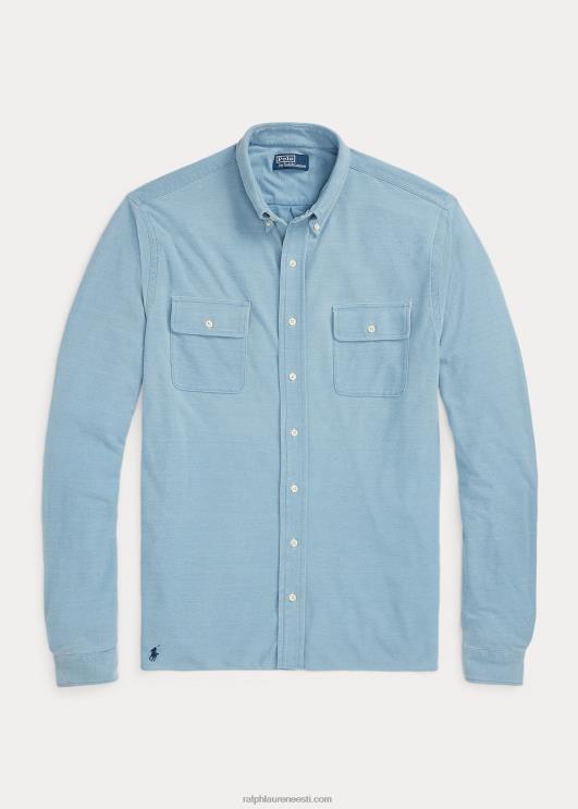 Ralph Lauren mehed koo chambray töösärk PR0V1360 kerge indigo