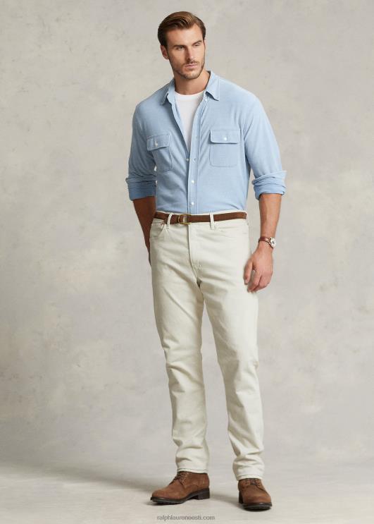 Ralph Lauren mehed koo chambray töösärk PR0V1360 kerge indigo