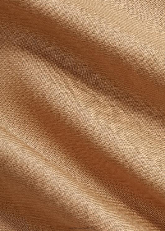 Ralph Lauren mehed linane leerisärk PR0V1498 vintage khaki