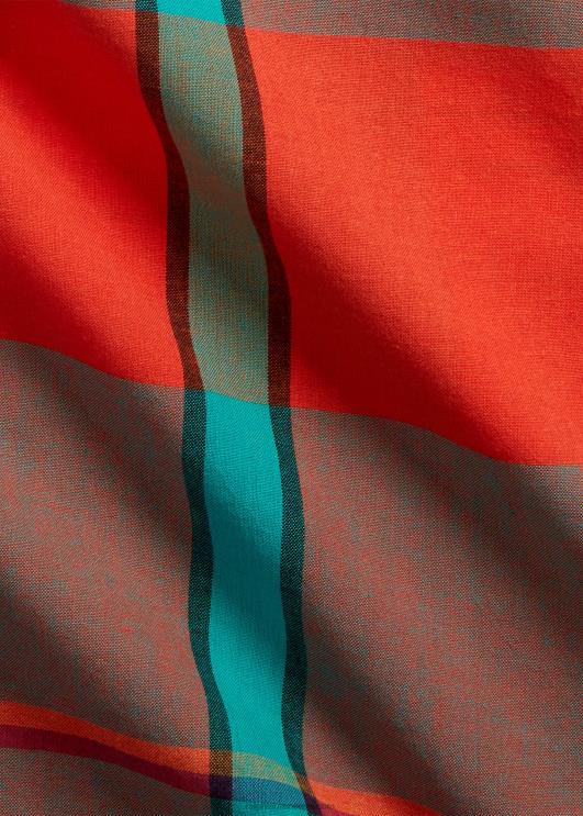 Ralph Lauren mehed madrase lõbus ülesärk PR0V1376 madrase lõbus särk