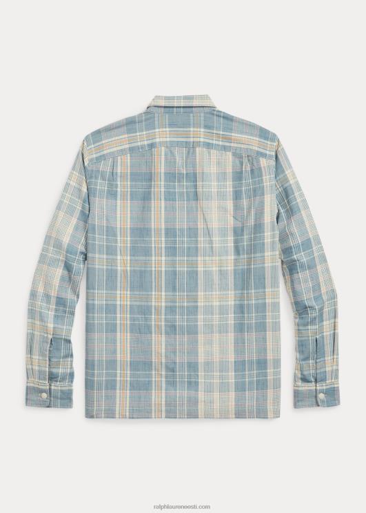 Ralph Lauren mehed madrase laagri särk PR0V1708 helesinine