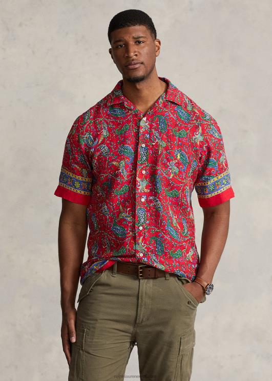 Ralph Lauren mehed paisley linane laagrisärk PR0V1332