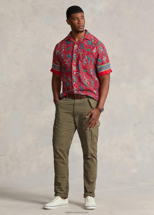 Ralph Lauren mehed paisley linane laagrisärk PR0V1332