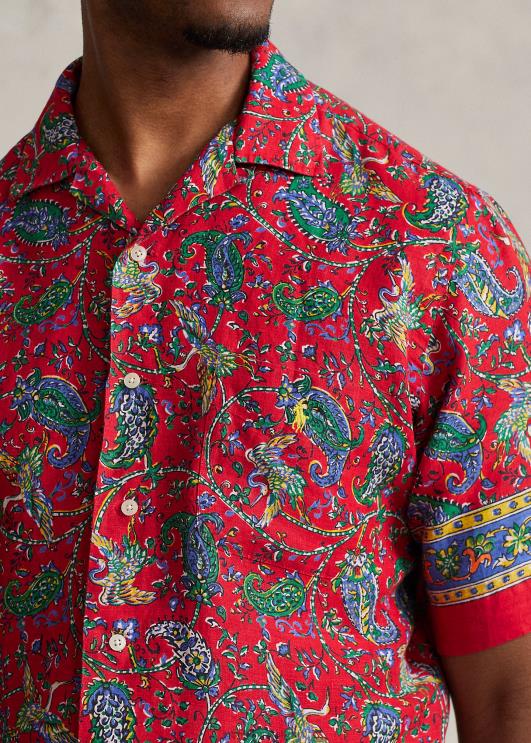 Ralph Lauren mehed paisley linane laagrisärk PR0V1332