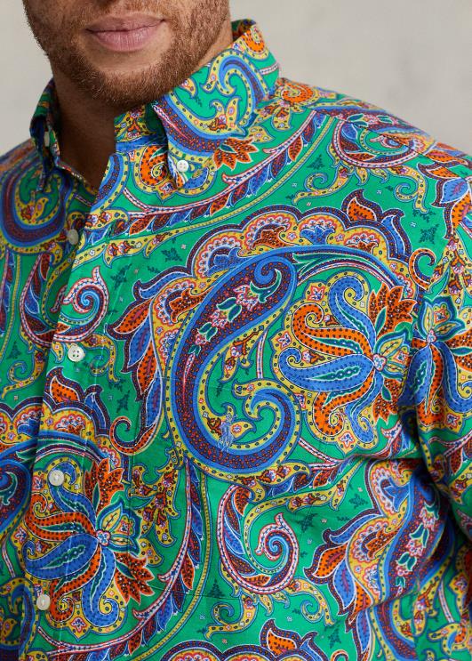 Ralph Lauren mehed paisley oxfordi särk PR0V1799 jerry paisley